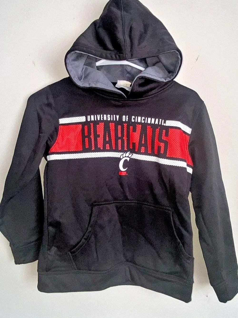 Gear for Sports Men's Color Block Hoodie in Black & Red